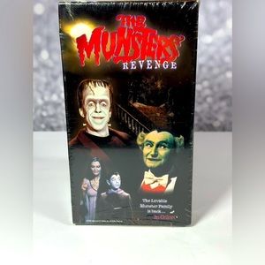 THE MUNSTERS REVENGE VHS SEALED GOODTIMES 1996